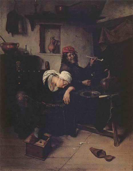 Jan Steen The Idlers oil painting image